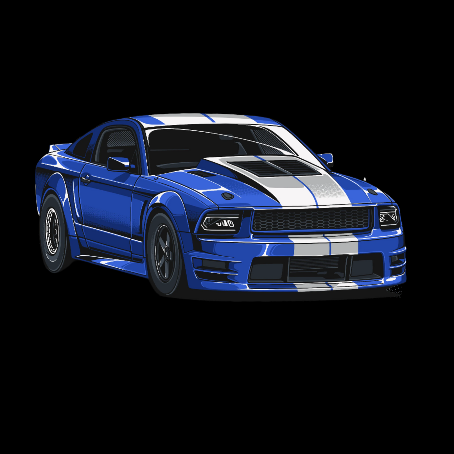 Ford Mustang Sticker
