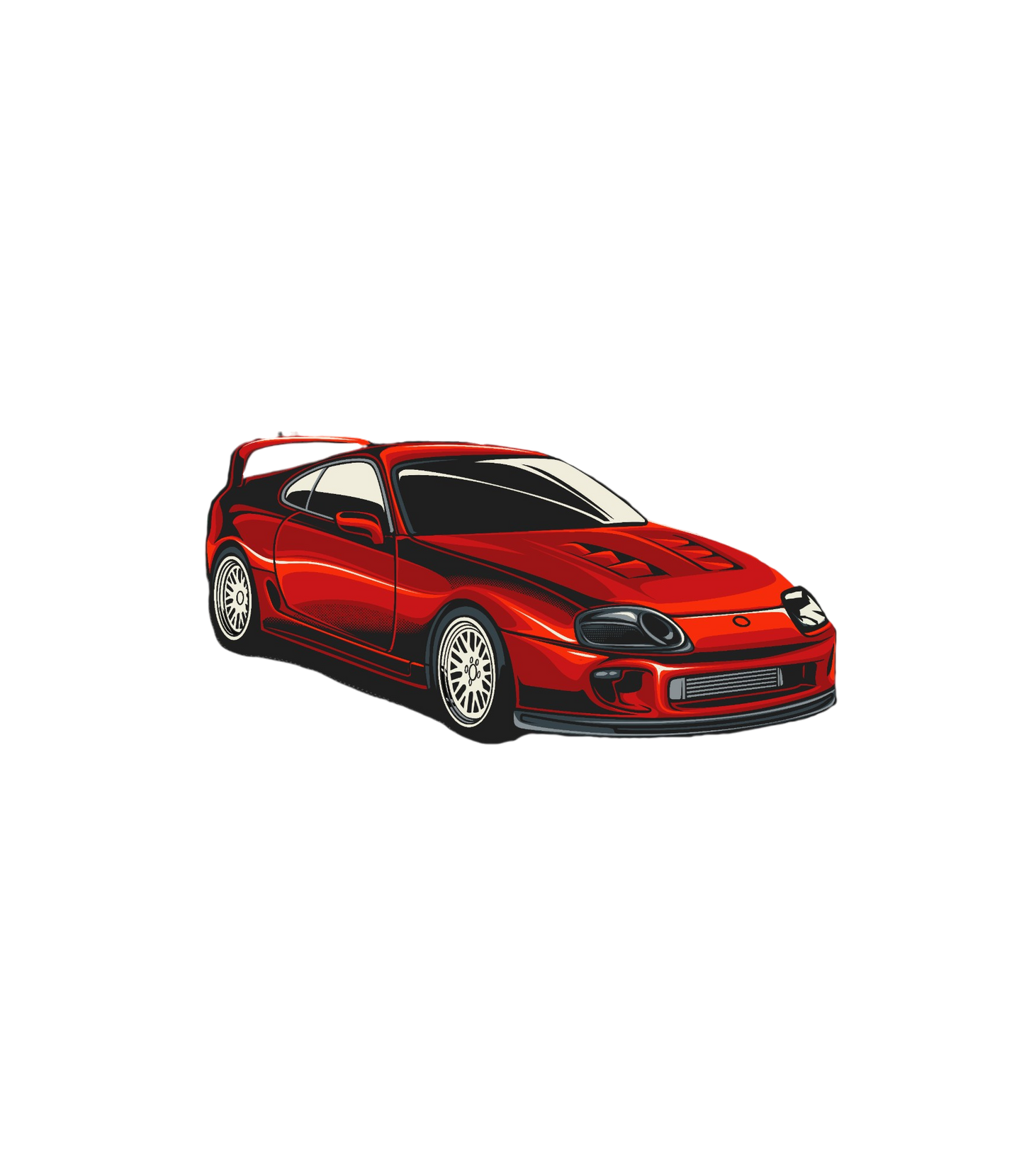 Toyota Supra sticker