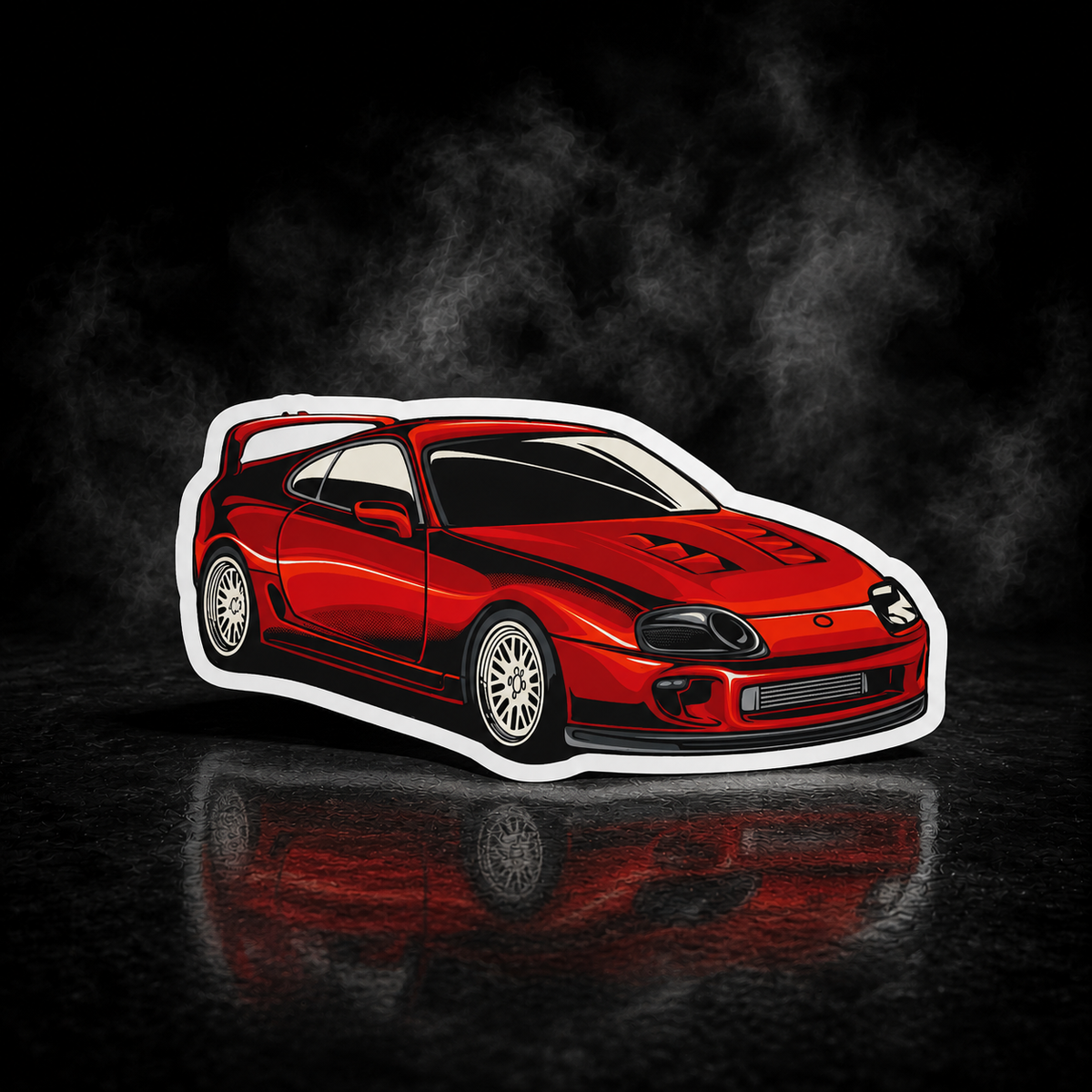 Toyota Supra sticker