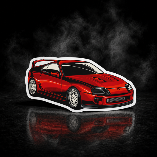 Toyota Supra sticker