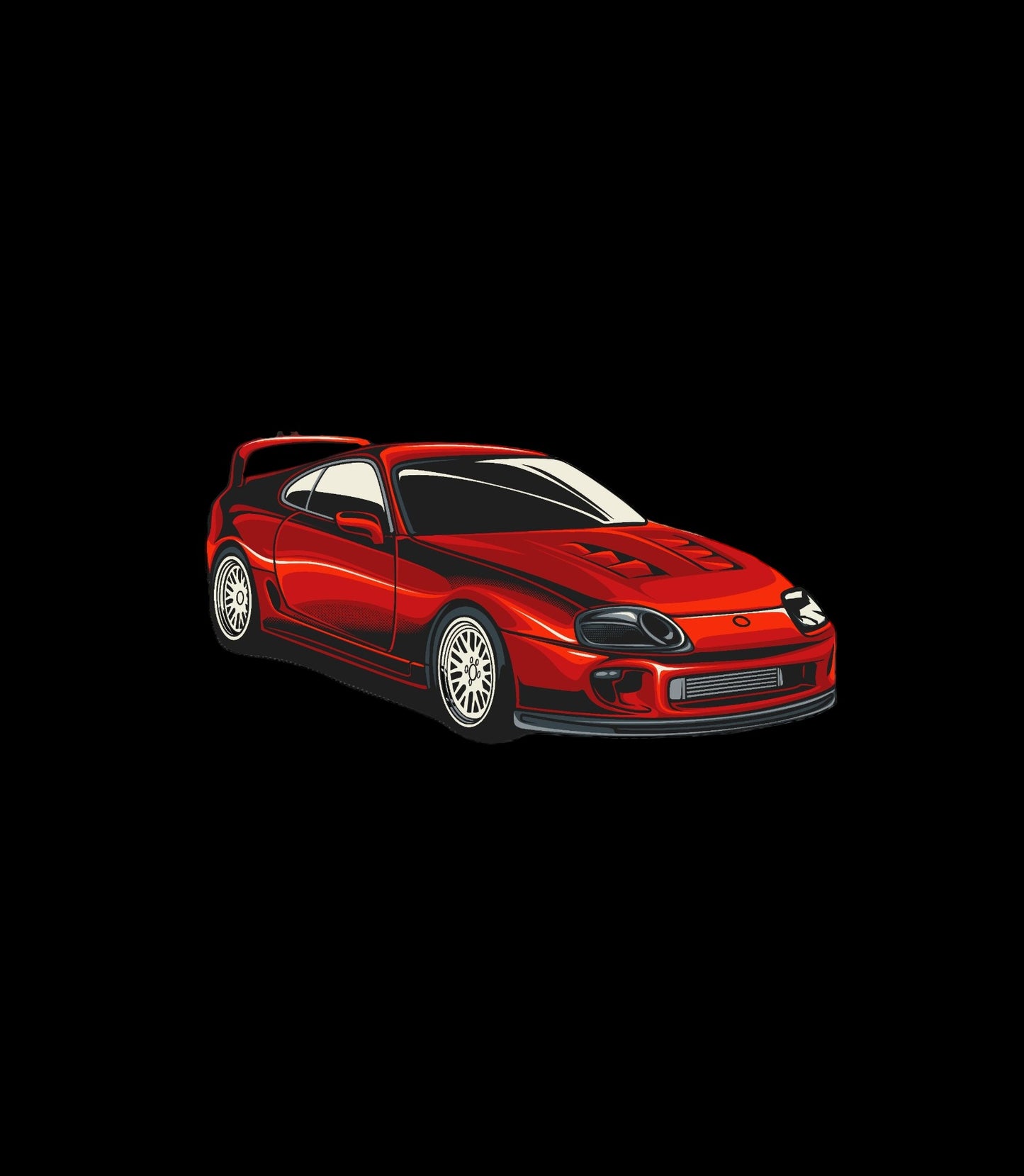 Toyota Supra sticker