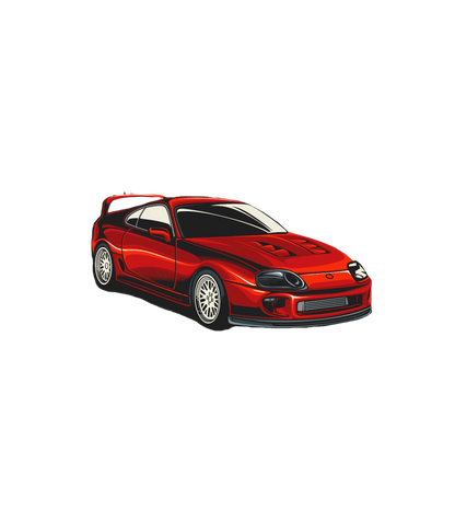 Toyota Supra sticker